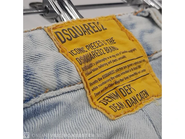Spijkerbroek, maat 42 dsquared2, cool girl cropped jean - afbeelding 7 van  8