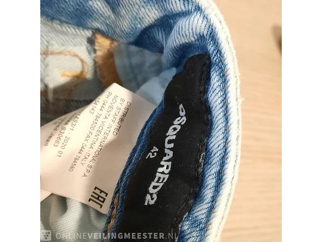 Spijkerbroek, maat 42 dsquared2, cool girl cropped jean - afbeelding 8 van  8