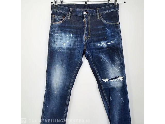 Spijkerbroek, maat 48 dsquared2, cool guy jean - afbeelding 2 van  7