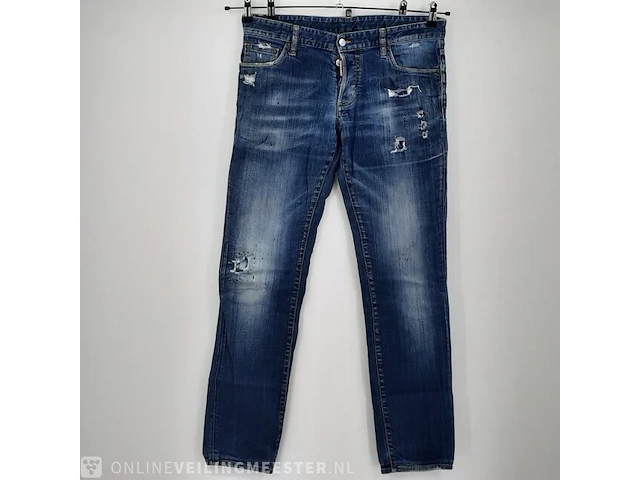 Spijkerbroek, maat 50 dsquared2, s71la0960 s30342 slim jean - afbeelding 1 van  7