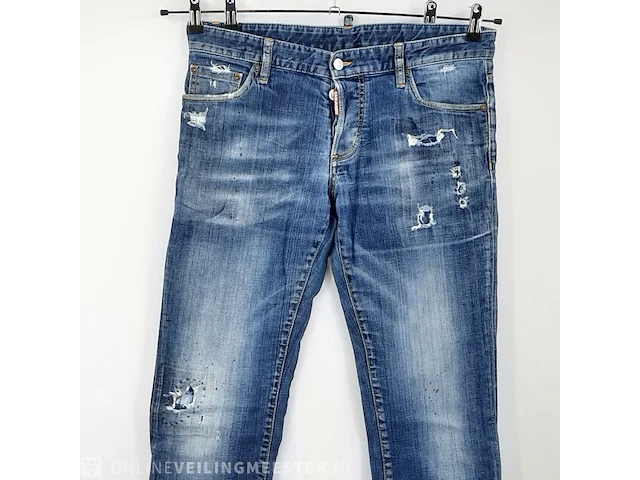 Spijkerbroek, maat 50 dsquared2, s71la0960 s30342 slim jean - afbeelding 2 van  7