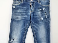 Spijkerbroek, maat 50 dsquared2, s71la0960 s30342 slim jean - afbeelding 2 van  7