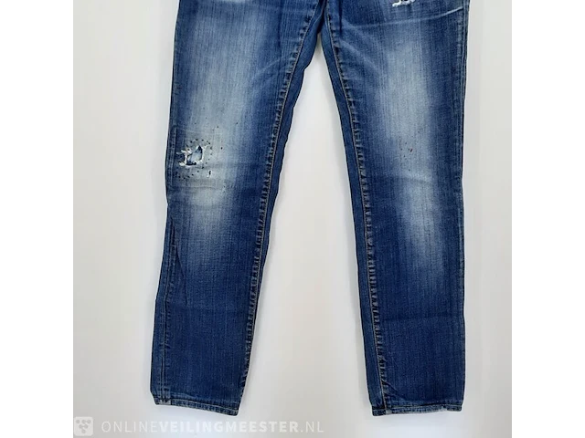 Spijkerbroek, maat 50 dsquared2, s71la0960 s30342 slim jean - afbeelding 3 van  7