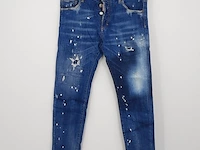 Spijkerbroek, maat 52 dsquared2, skinny dan jean - afbeelding 1 van  7