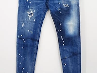 Spijkerbroek, maat 52 dsquared2, skinny dan jean - afbeelding 3 van  7