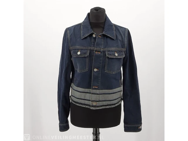 Spijkerjas, maat 36 dior, denim couture jacket cnpj-02-046-366 - afbeelding 1 van  8