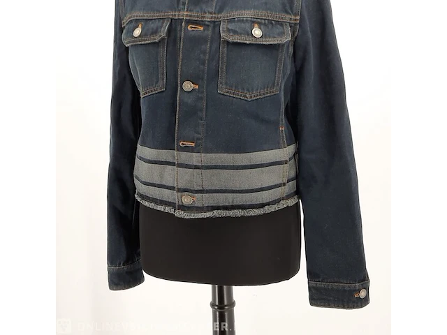 Spijkerjas, maat 36 dior, denim couture jacket cnpj-02-046-366 - afbeelding 9 van  15