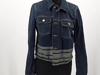 Spijkerjas, maat 36 dior, denim couture jacket cnpj-02-046-366 - afbeelding 1 van  6