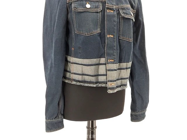 Spijkerjas, maat 36 dior, denim couture jacket cnpj-02-046-366 - afbeelding 3 van  6