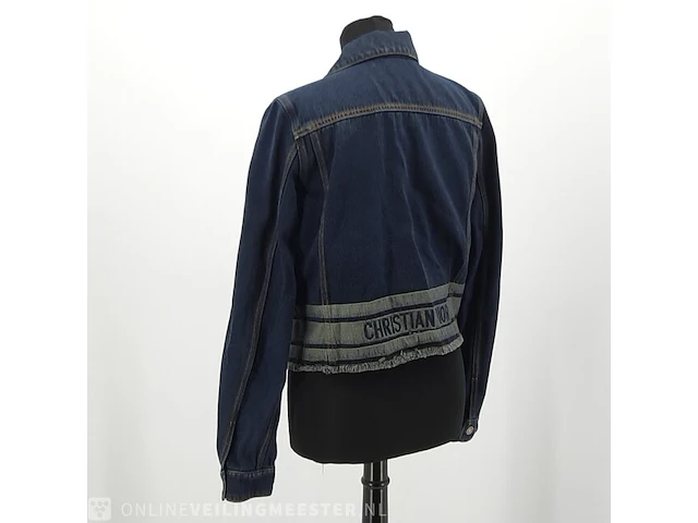 Spijkerjas, maat 36 dior, denim couture jacket cnpj-02-046-366 - afbeelding 5 van  6