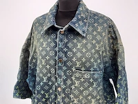 Spijkerjas, maat xxl louis vuitton, rainbow monogram short sleeve - afbeelding 2 van  6