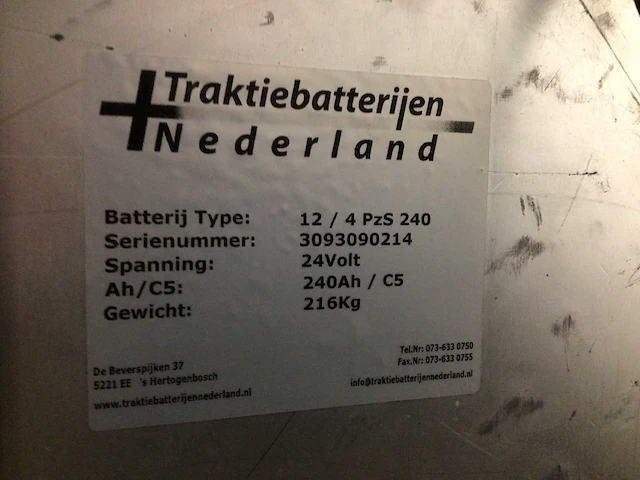 Spijkstaal 210 elektrische trekkar - afbeelding 9 van  9