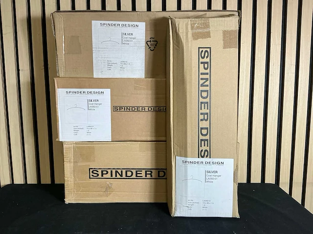 Spinder design la060-01 coat hanger (30x) - afbeelding 1 van  4