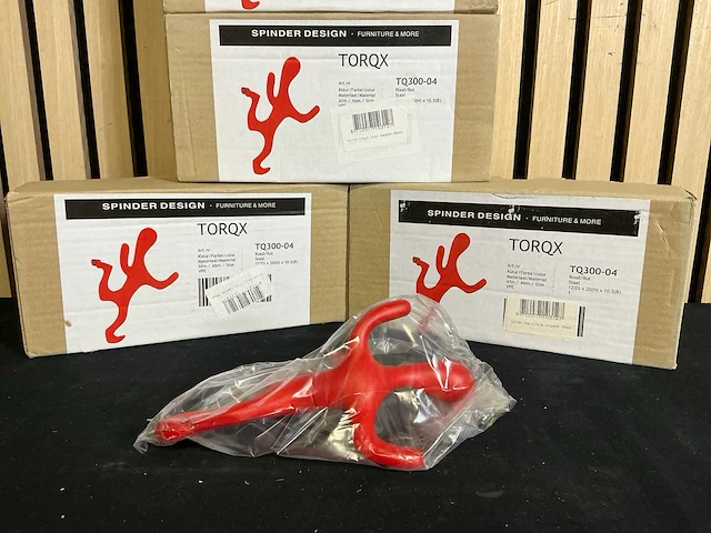 Spinder design torqx kapstok (4x) - afbeelding 3 van  4