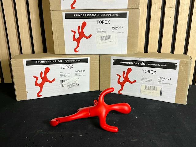 Spinder design torqx kapstok (4x) - afbeelding 4 van  4