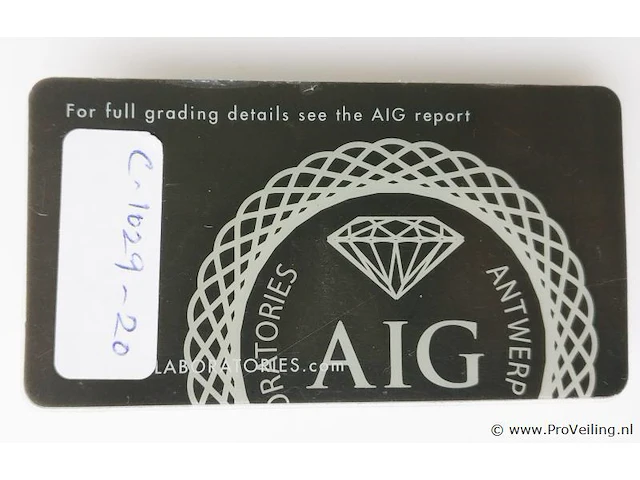 Spinel 1.81ct aig certified - afbeelding 6 van  8