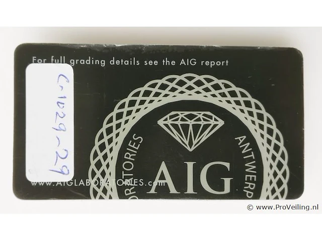 Spinel 2.11ct aig certified - afbeelding 2 van  3