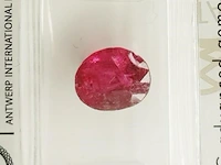 Spinel 2.54ct aig certified - afbeelding 2 van  8