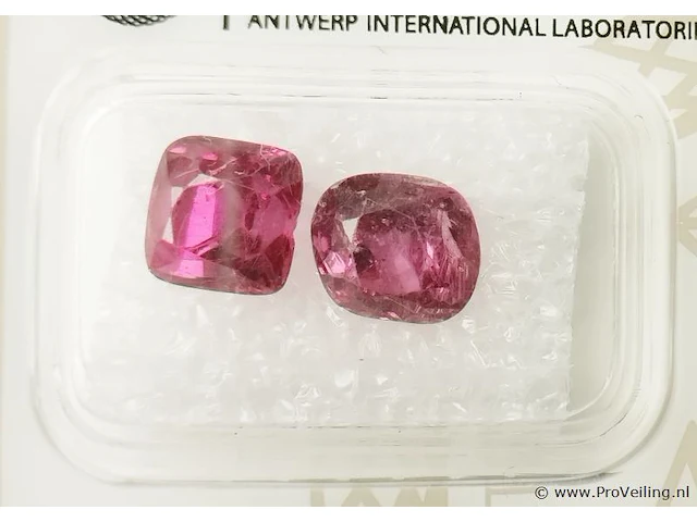 Spinel 5.45ct aig certified - afbeelding 1 van  8