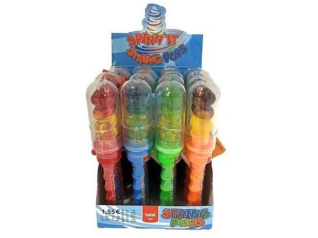 Spinn´it spring pop lollie 16-pack (100x) - afbeelding 1 van  1