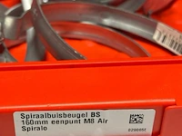 Spiraalbuisbeugel bs 160 mm eenpunt m8 air spiralo - partij - afbeelding 3 van  3