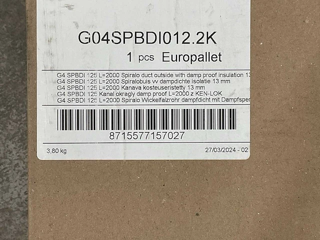 Spirobuis geïsoleerd (6x) - afbeelding 2 van  2