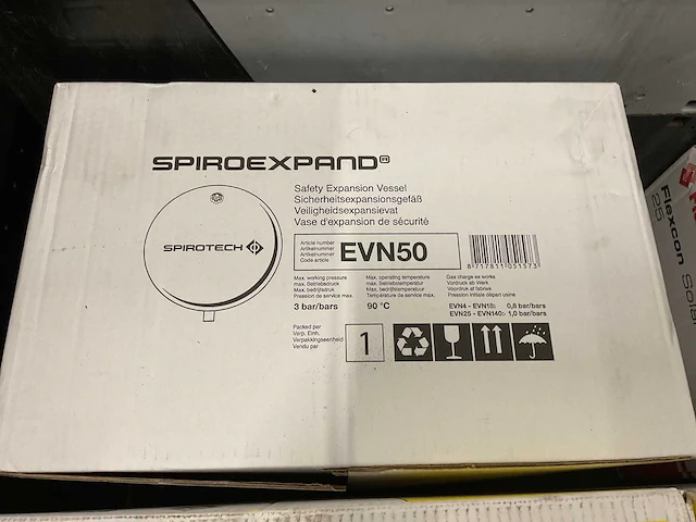 Spirotech spiroexpand evn50 expansievat - afbeelding 2 van  2