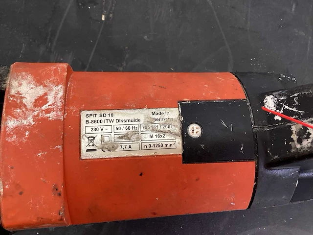 Spit sd 18 boormachine - afbeelding 4 van  4