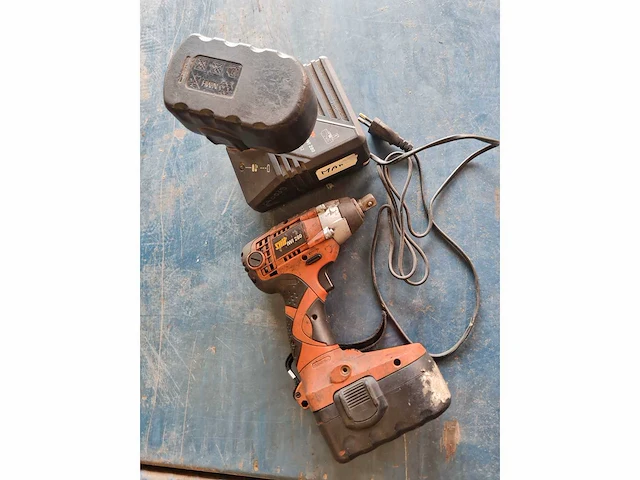 Spitt + bosch iwi 280 slagmoersleutel+ schroefmachine (2x) - afbeelding 4 van  4