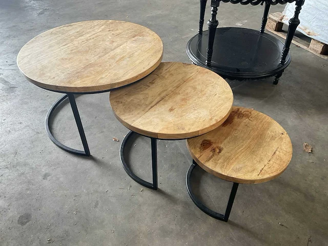Splinz bijzettafel (3x) - afbeelding 1 van  6