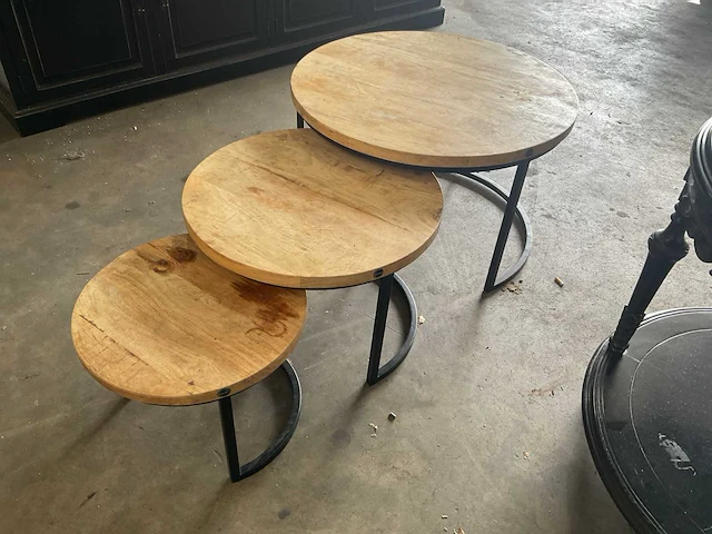 Splinz bijzettafel (3x) - afbeelding 5 van  6