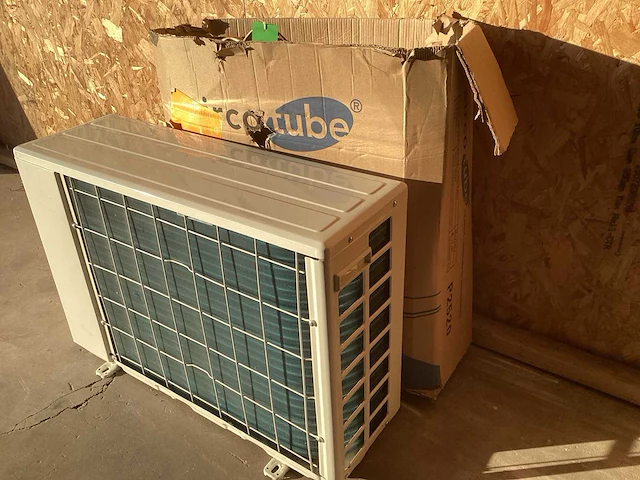Split air conditioner - qr-12-yk - buiten unit airco - afbeelding 4 van  7