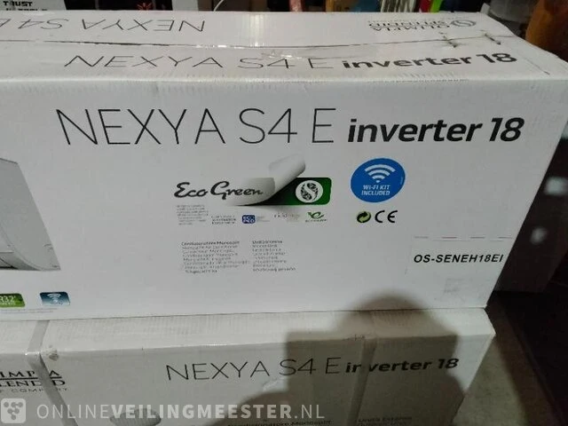 Split airco olympia splendid, nexya s4 e inverter 18, wit - afbeelding 4 van  5