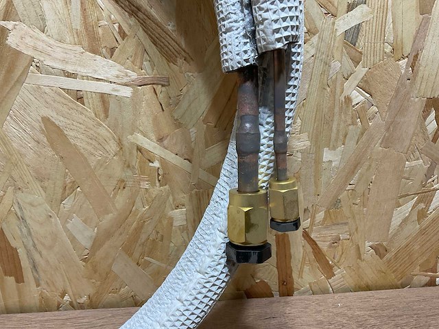 Splitfix koelleiding duo geïsoleerd 1/4-1/2 + 4x flarekop rol a 2,5m (18x) - afbeelding 5 van  8