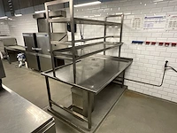 Spoel- en korven-aanvoertafel - afbeelding 4 van  8