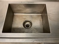 Spoel- en korven-aanvoertafel - afbeelding 6 van  8