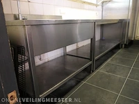 Spoelbak met werktafel - afbeelding 1 van  6