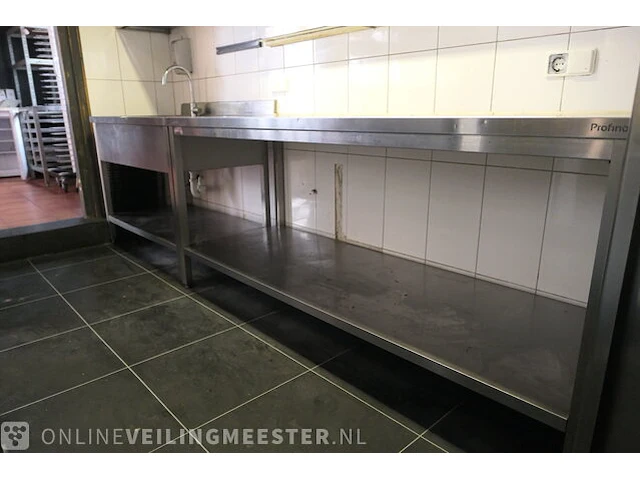 Spoelbak met werktafel - afbeelding 2 van  6