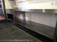 Spoelbak met werktafel - afbeelding 2 van  6