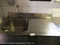 Spoelbak met werktafel - afbeelding 4 van  6