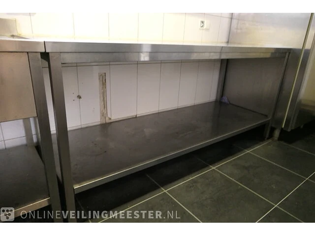 Spoelbak met werktafel - afbeelding 5 van  6