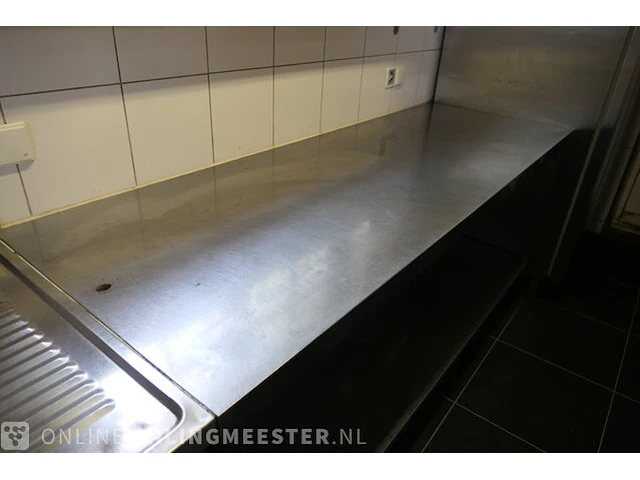 Spoelbak met werktafel - afbeelding 6 van  6