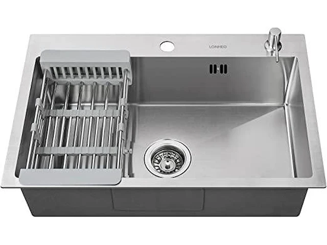 Spoelbak rvs 68 x 45 cm - afbeelding 1 van  5