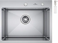 Spoelbak rvs304 geborsteld 55 x 45 x 19 cm