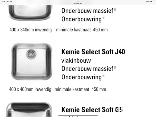 Spoelbak - afbeelding 1 van  3