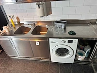 Spoeltafel 245cm met wasmachine - afbeelding 3 van  5