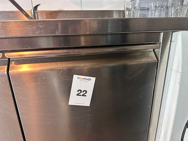Spoeltafel 245cm met wasmachine - afbeelding 5 van  5