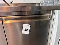 Spoeltafel 245cm met wasmachine - afbeelding 5 van  5