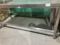Spoeltafel met kraan 188x65x86 cm - afbeelding 4 van  4