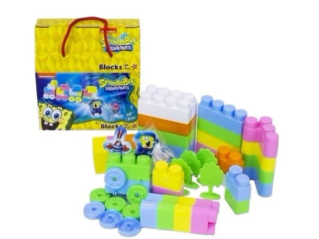 Spongebob squarepants bouwstenen 1 set h011 - afbeelding 2 van  5